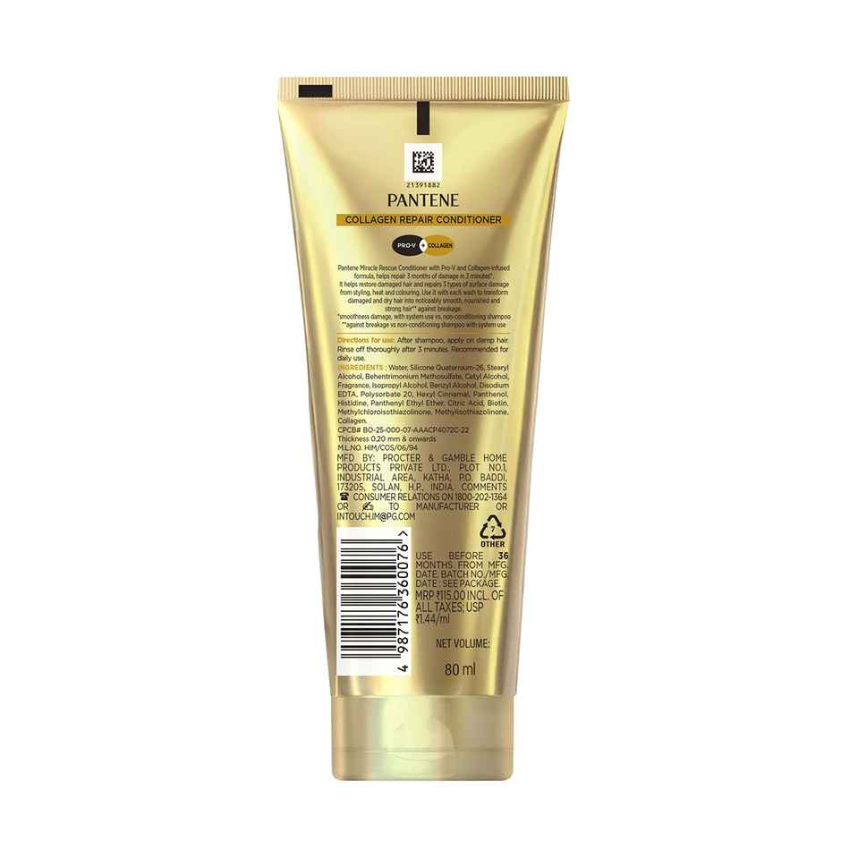 Pantene Miracle Rescue Collagen Repair Conditioner