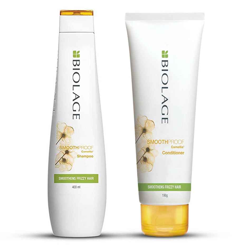 Biolage Smoothproof Shampoo (400ml) & Biolage Smoothproof Conditioner (196g) Combo