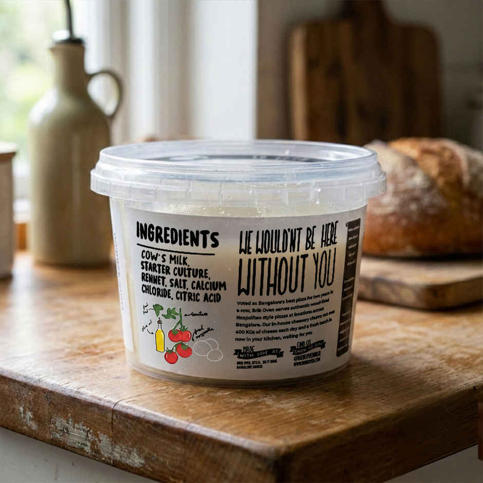 Brik Oven Pizza Mozzeralla Cheese