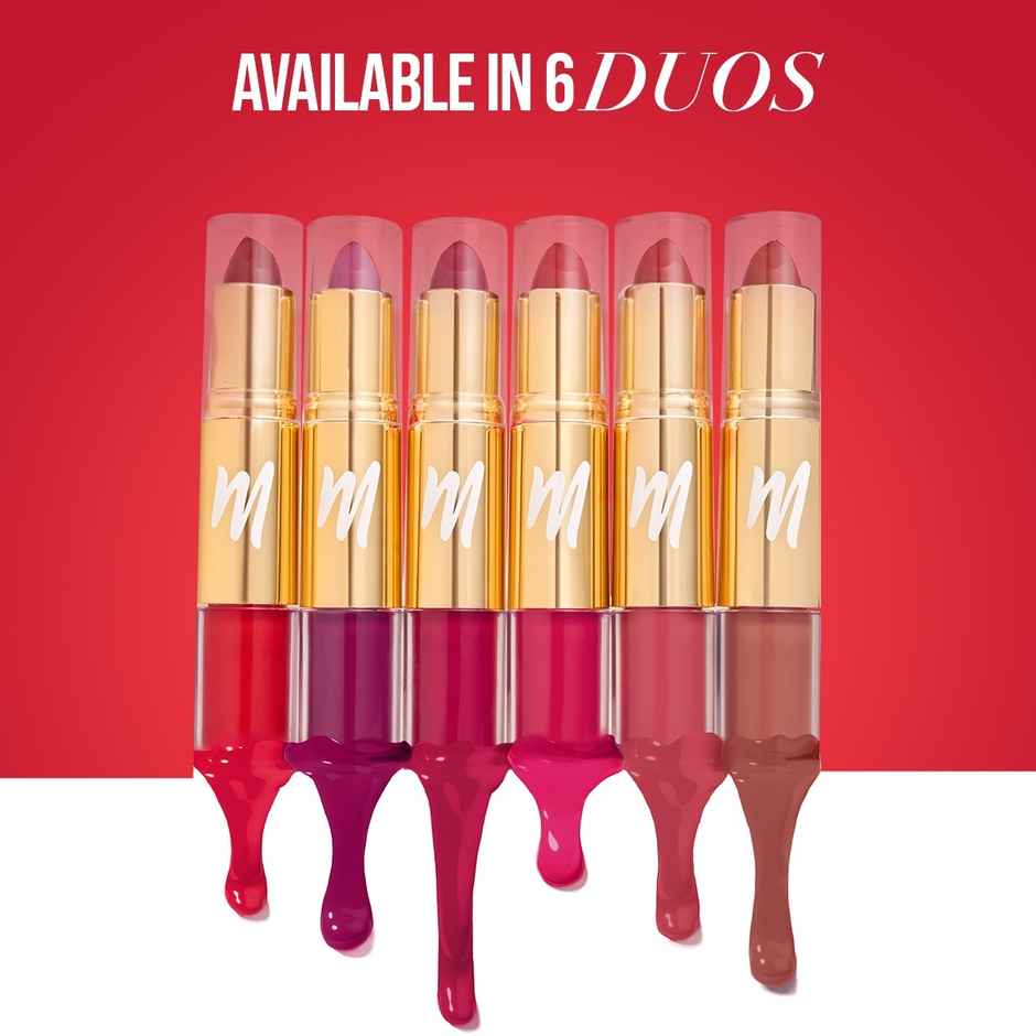 Myglamm Super Duo Lipstick - Spicy Nude