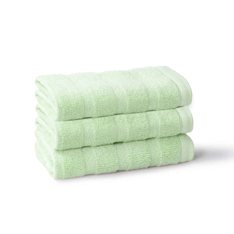 Mytrident Quick Dry Cotton Face Towel Set | 13 x 13 in | Sage