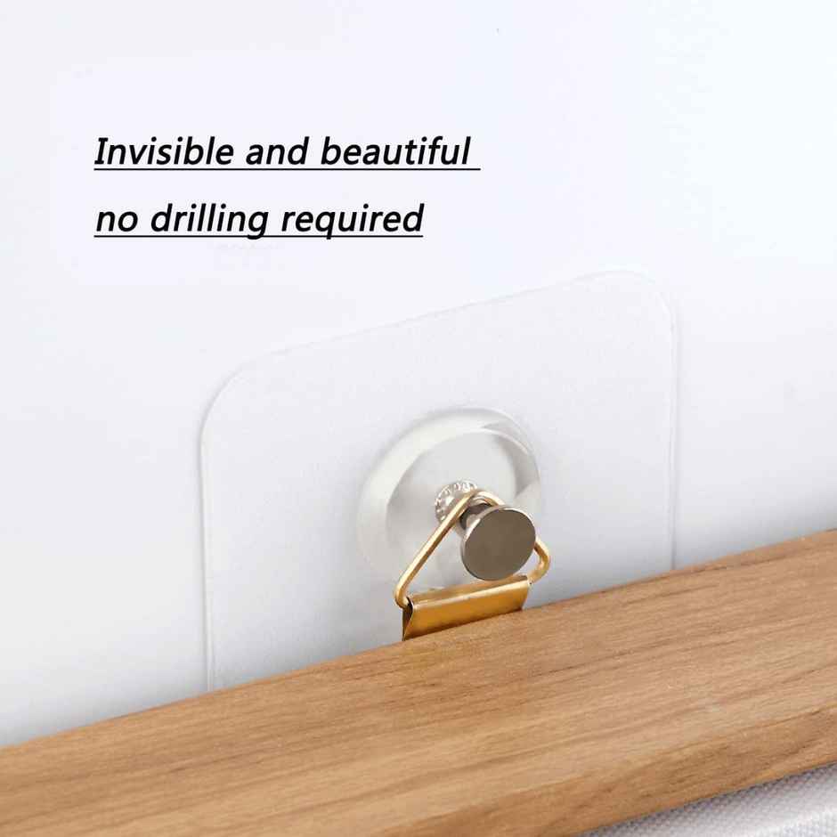 Zulaxy Photo Frame Wall Hooks | Self|Adhesive Hooks for Hanging Frames Without Drilling