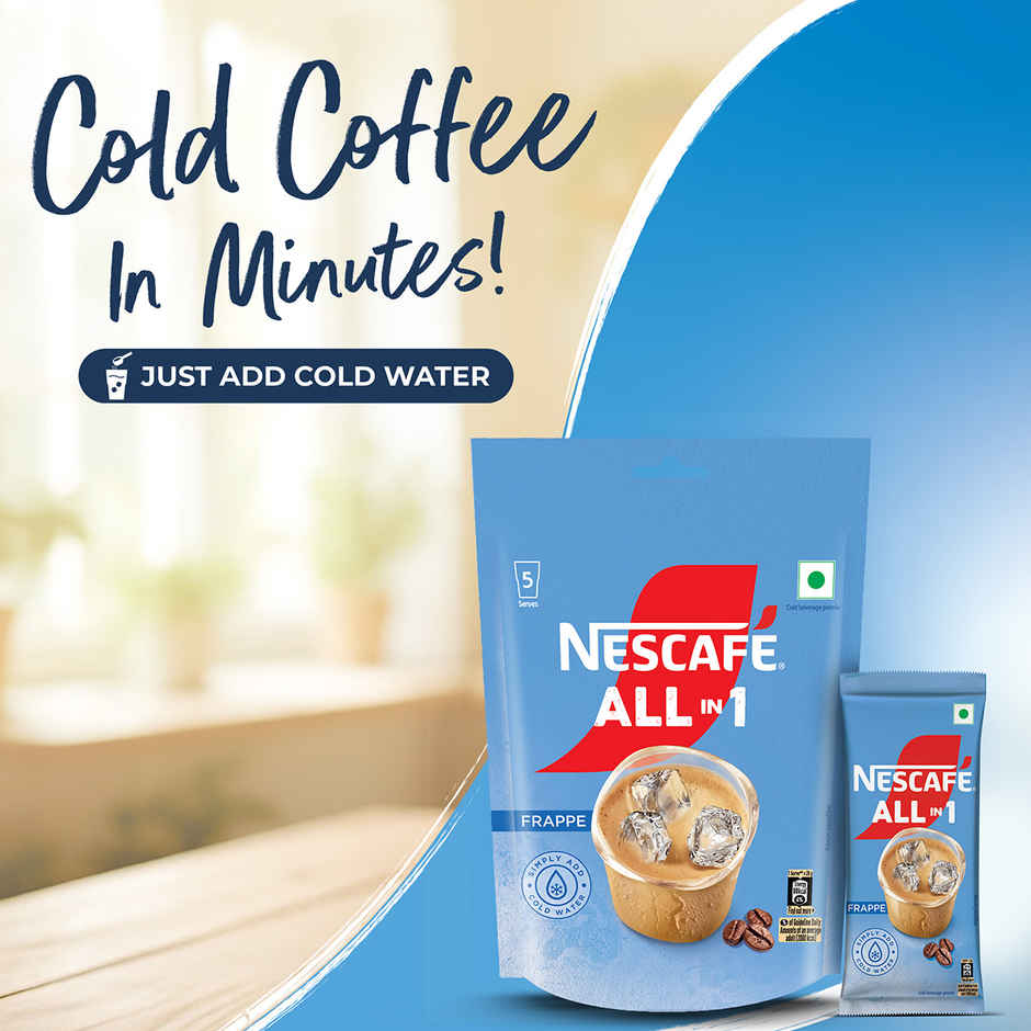 Nescafe All in 1 Frappe Instant Cold Coffee Premix Sachets