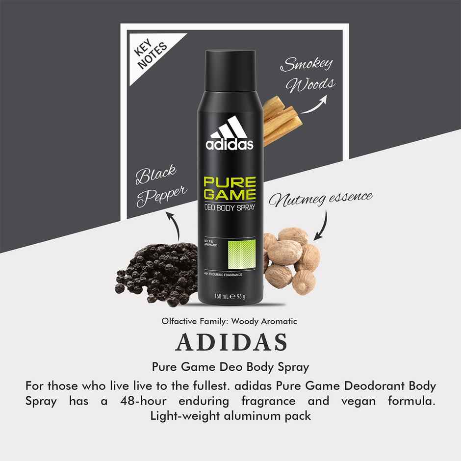 Adidas Pure Game Deo Body Spray