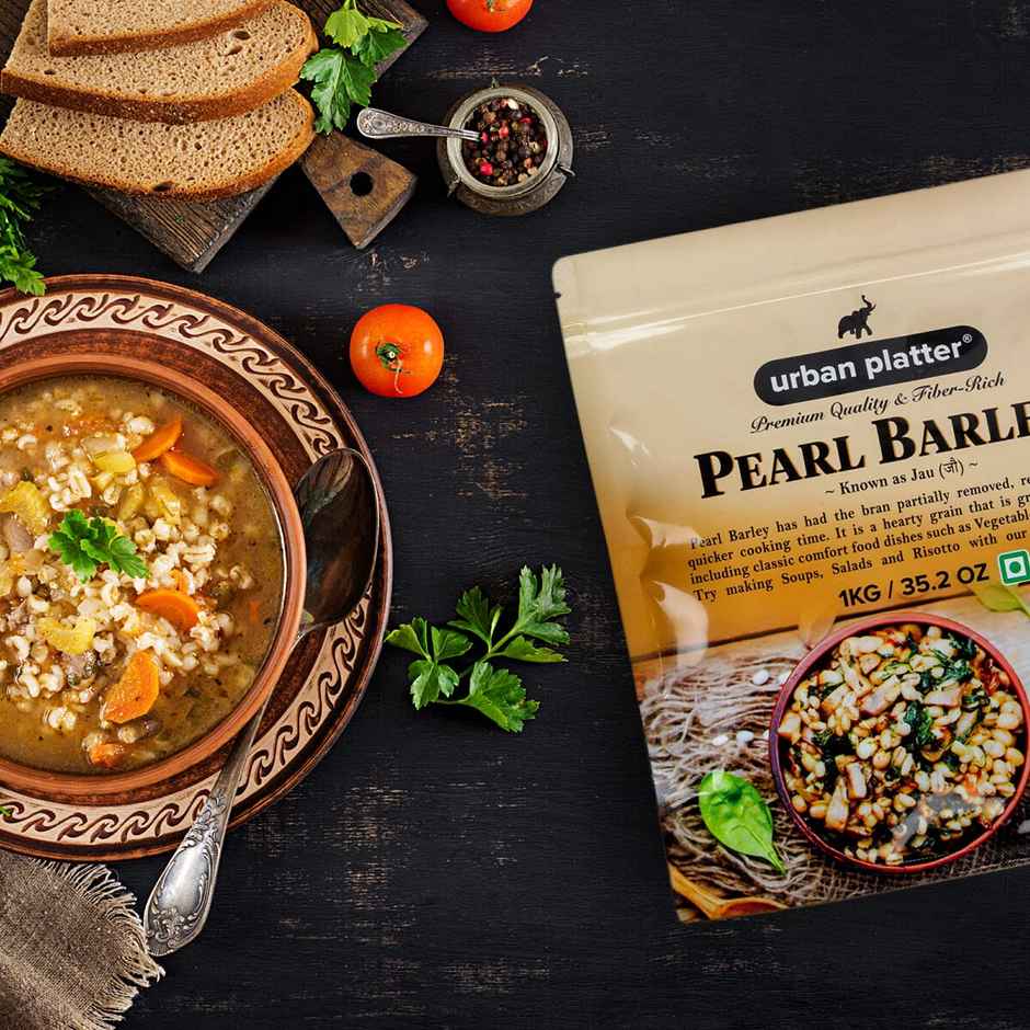 Urban Platter Pearl Barley Jau All Natural and Fiber-Rich
