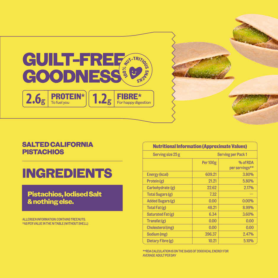 Bolas Salted Pistachios | Roasted & Salted Nuts