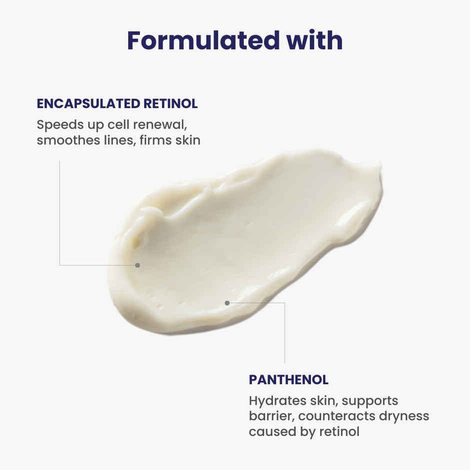 Re'Equil 0.3% Retinol Night Cream | Improves Skin Texture | Reduces Acne | For All Skin Types