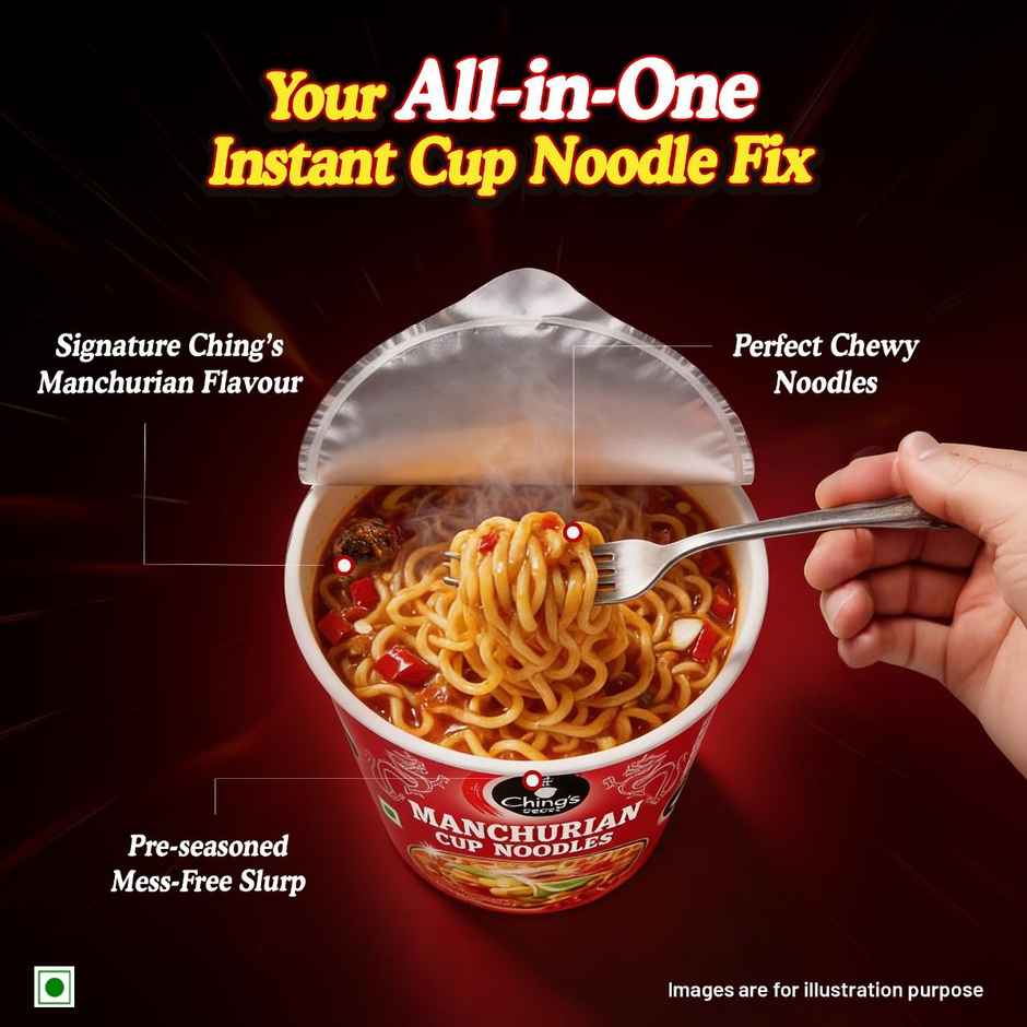 Ching's Secret Manchurian Cup Noodles | Ready in 6-7 minutes | Easy to Make | Pre-Seasoned