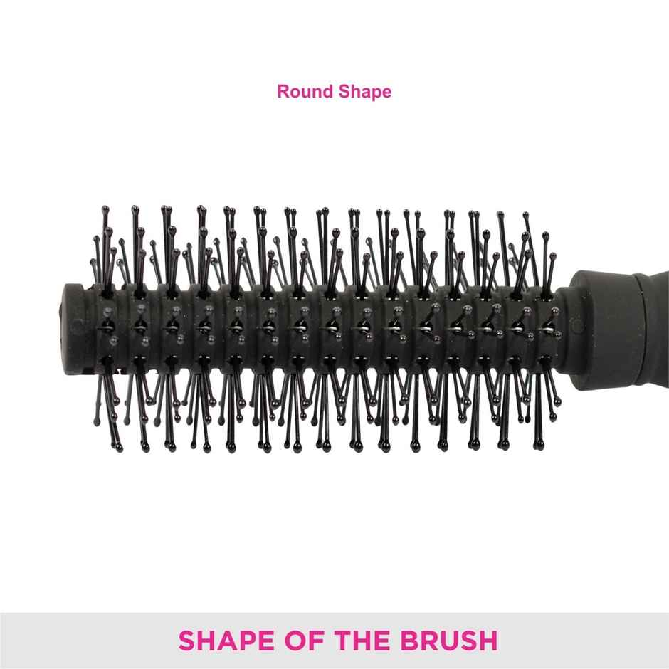 VEGA Mini Round Hair Brush For Adding Curls | Volume & Waves In Hair| Men And Women (R7-Rb)