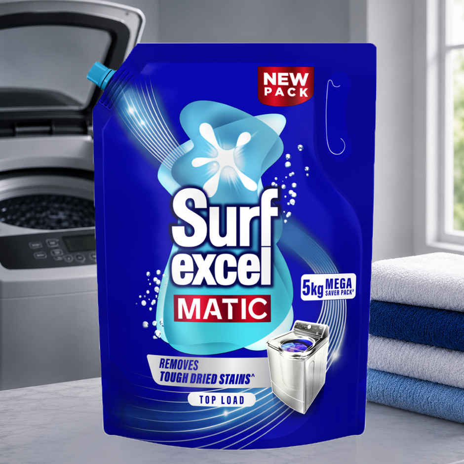 Surf Excel Matic Top Load Detergent Liquid | Pouch