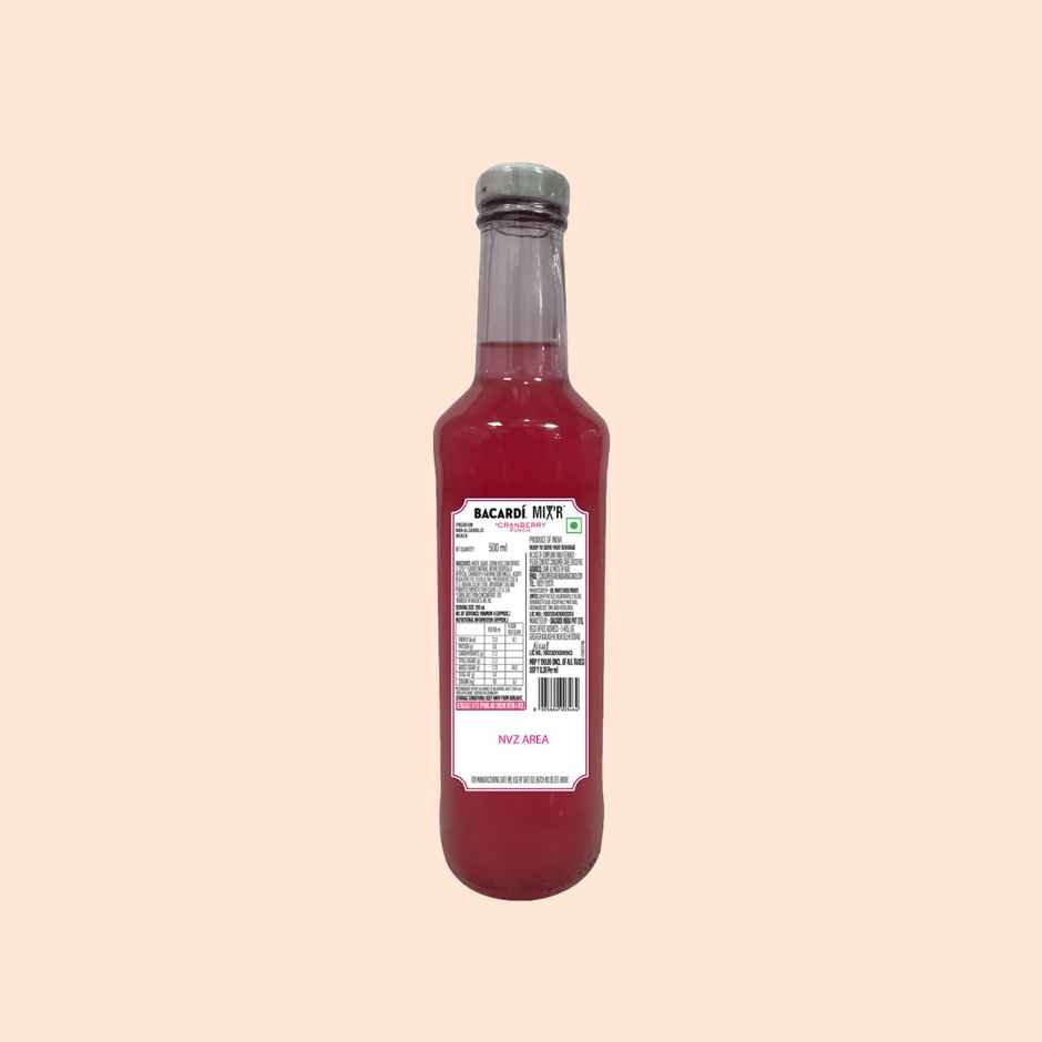 Bacardi Mixers - Cranberry Punch | Non Alcoholic Premium Mixer