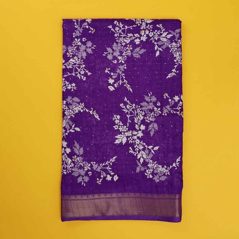 Dola Jari Sequin Silk Saree - Traditional Wedding Wear | Oye Happy