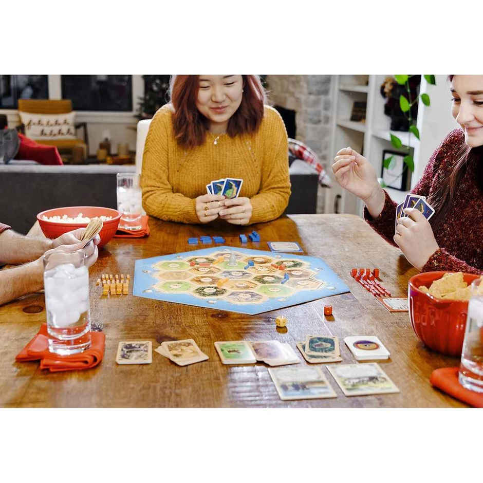 Funskool - The Original Catan adults and family adventure board game ages 10+ for 3 to 4 players