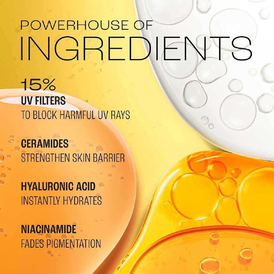 Lakme Sun Expert Dry Matte Fluid Spf 50++++ Sunscreen With 1% Niac & Ceramide, For Oily Skin