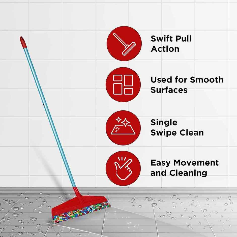 Monkey 555 Wipe Floor Wiper 15.5 | 40 CM | Red