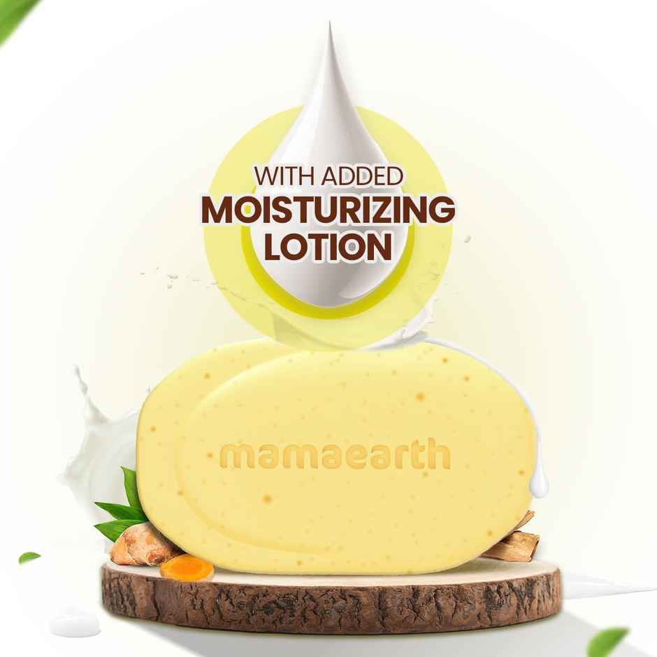 Mamaearth Ubtan Moisturizing Lotion Soap - Pack Of 4