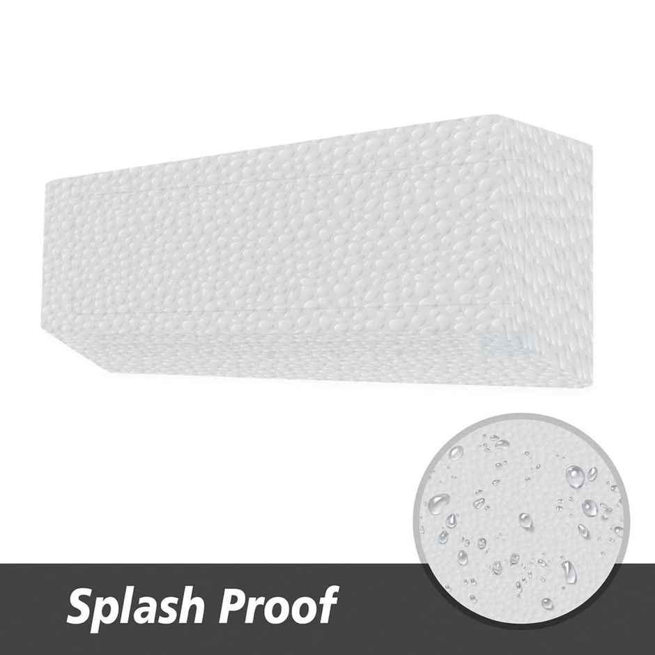 Kuber Industries AC Cover | PVC Stone Design AC Cover | AC Cover for Indoor