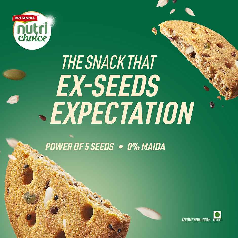 Britannia Nutrichoice Seeds Flavoured Biscuits Combo