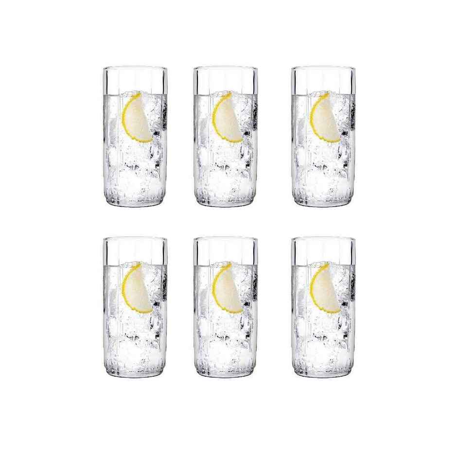 Pasabahce Leia  Long Drink Tumbler | 310 CC | 6 Pcs Set