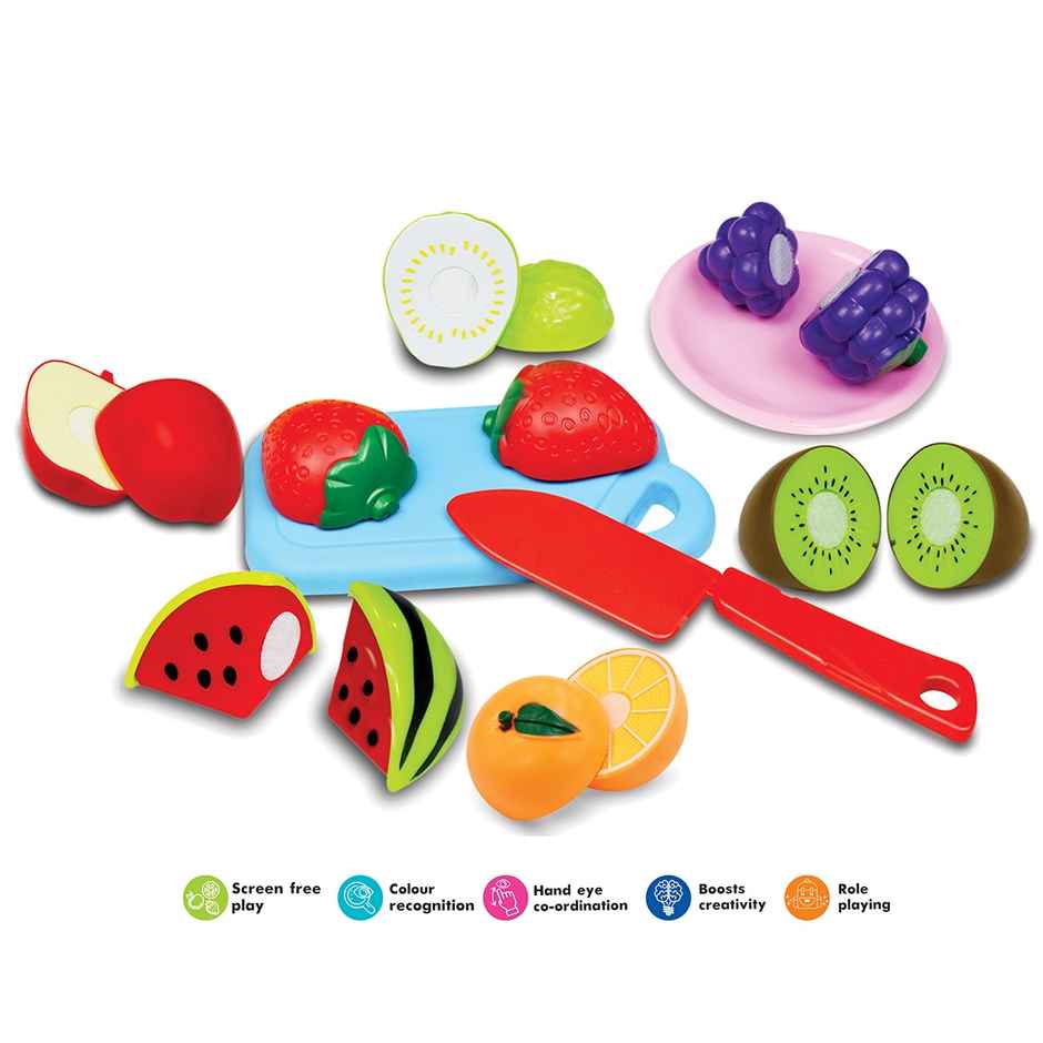 Itoys Cut Fruit Box(Colour May Vary)