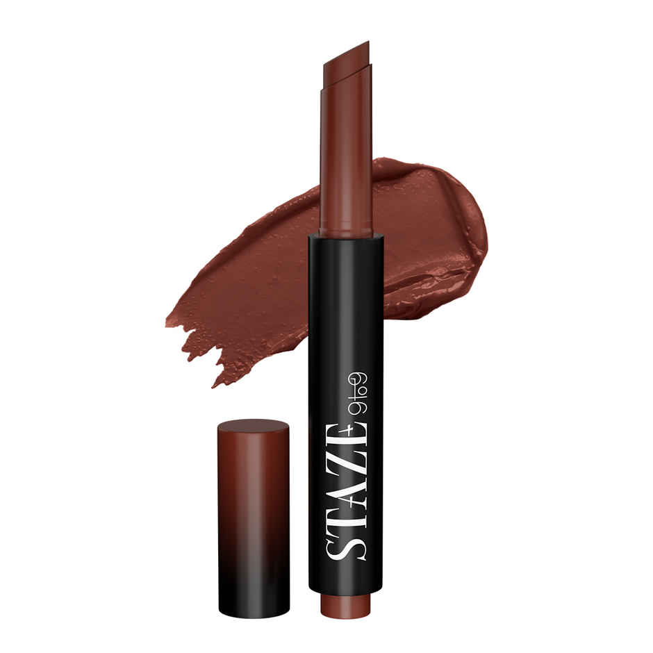 Staze Y.U.M.M.Y Gloss + Tint + Balm SPF 15  | Glossy Finish | 05 Double Espresso | 2 gm