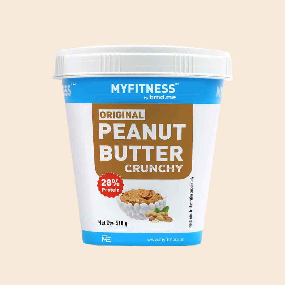 MyFitness Original Peanut Butter Crunchy Spread | High Protein