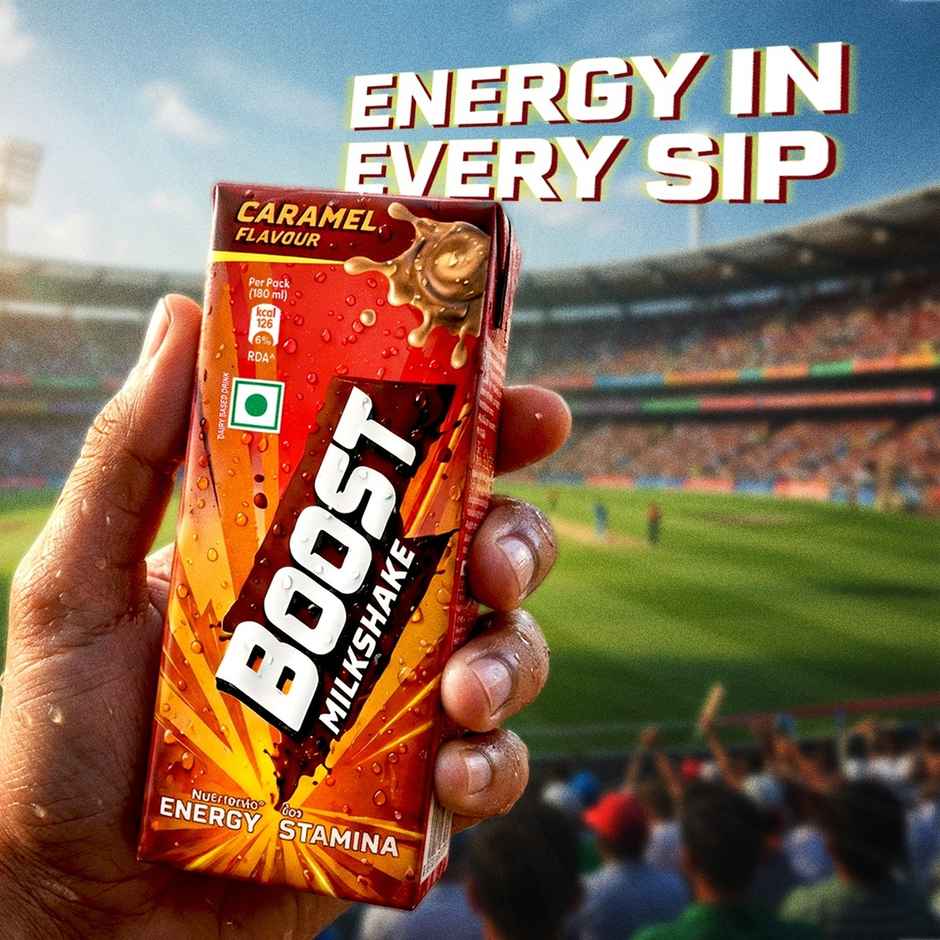 Boost Caramel Milkshake