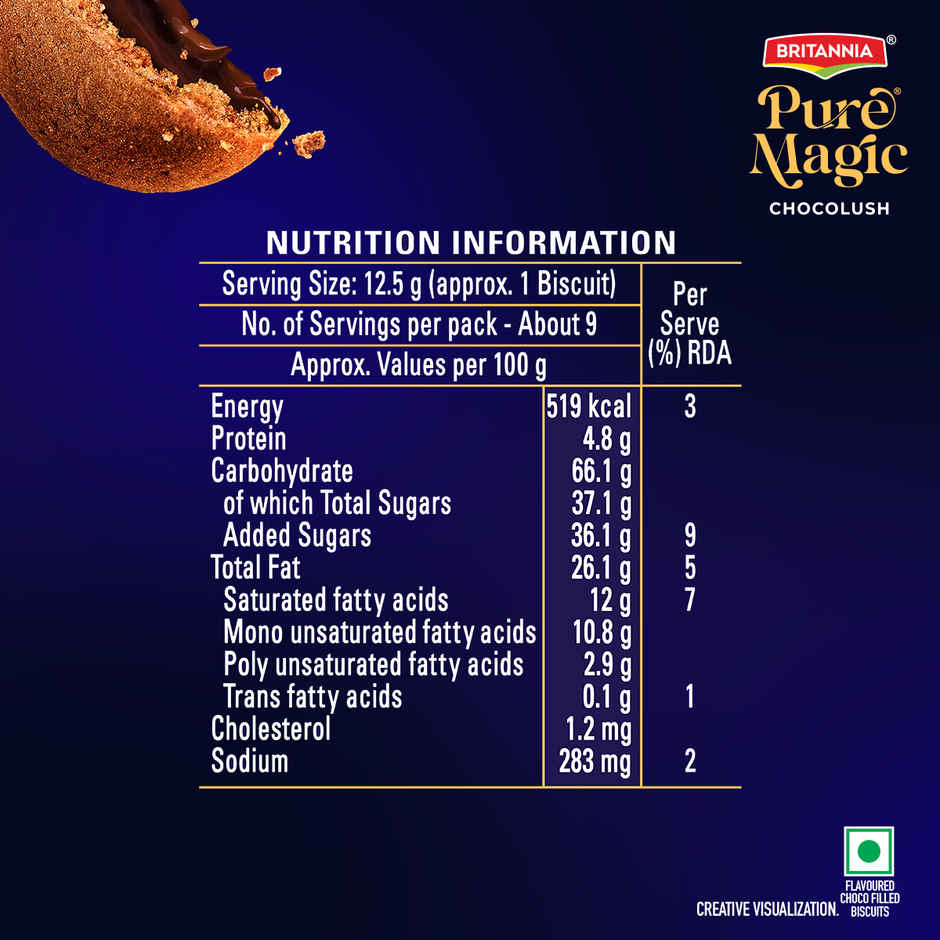 Britannia Pure Magic Chocolush Centre Fills |  Combo