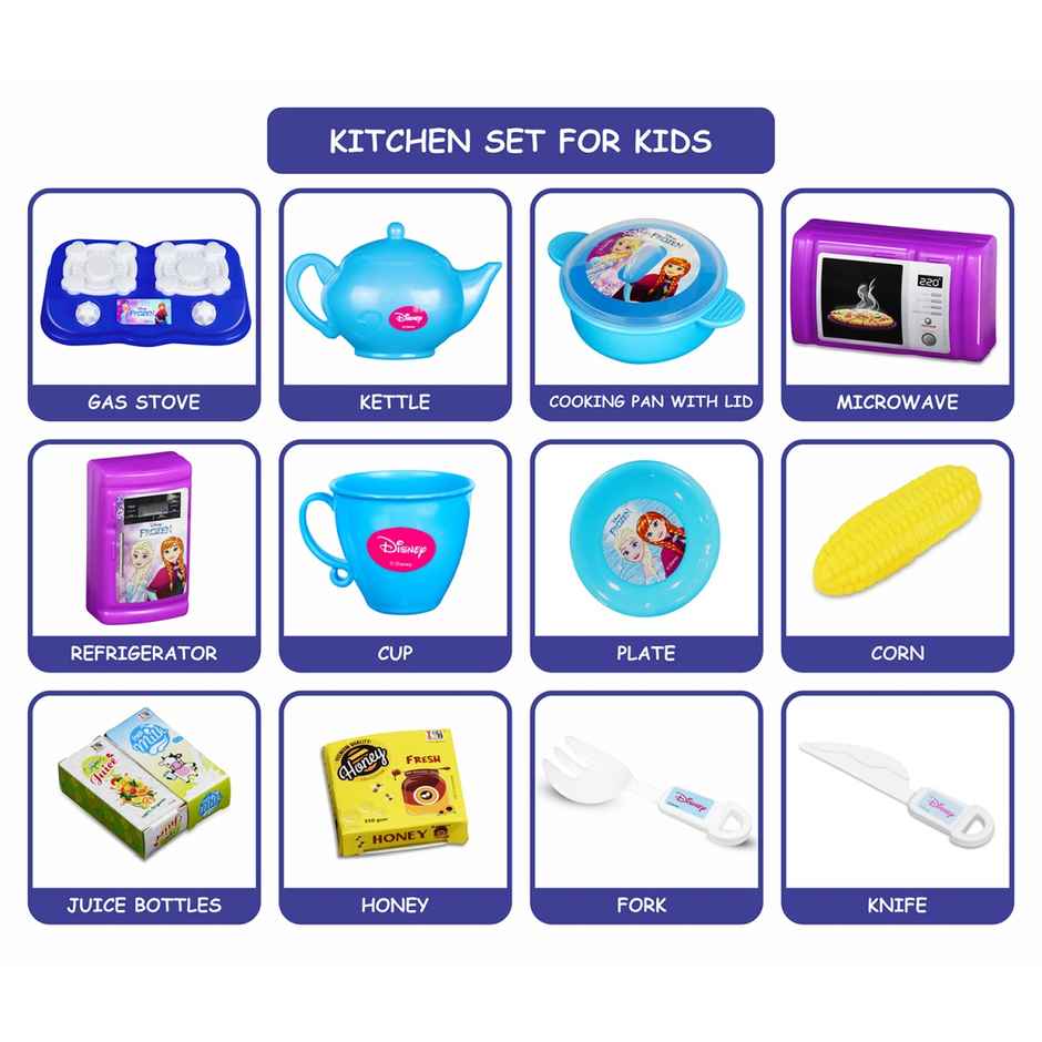 Itoys Kitchen Set 2- Frozen (Colour May Vary)