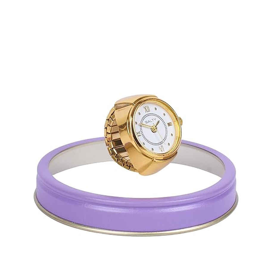 SALTY Girl Boss SALTY Watch Ring for Women and Girls| Anti-Tarnish | Gold