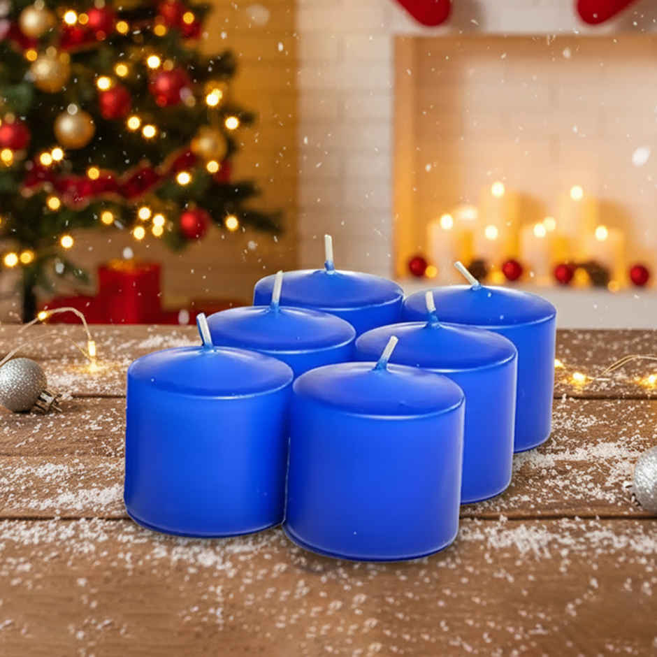Scented Votive Candle | Lavender | Pack of 6 | Samsidhi