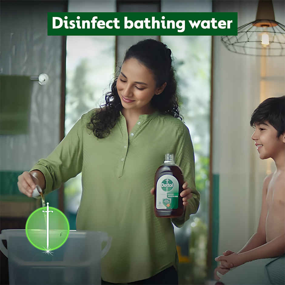 Dettol Antiseptic Liquid for First Aid, Surface Disinfection and Personal Hygiene