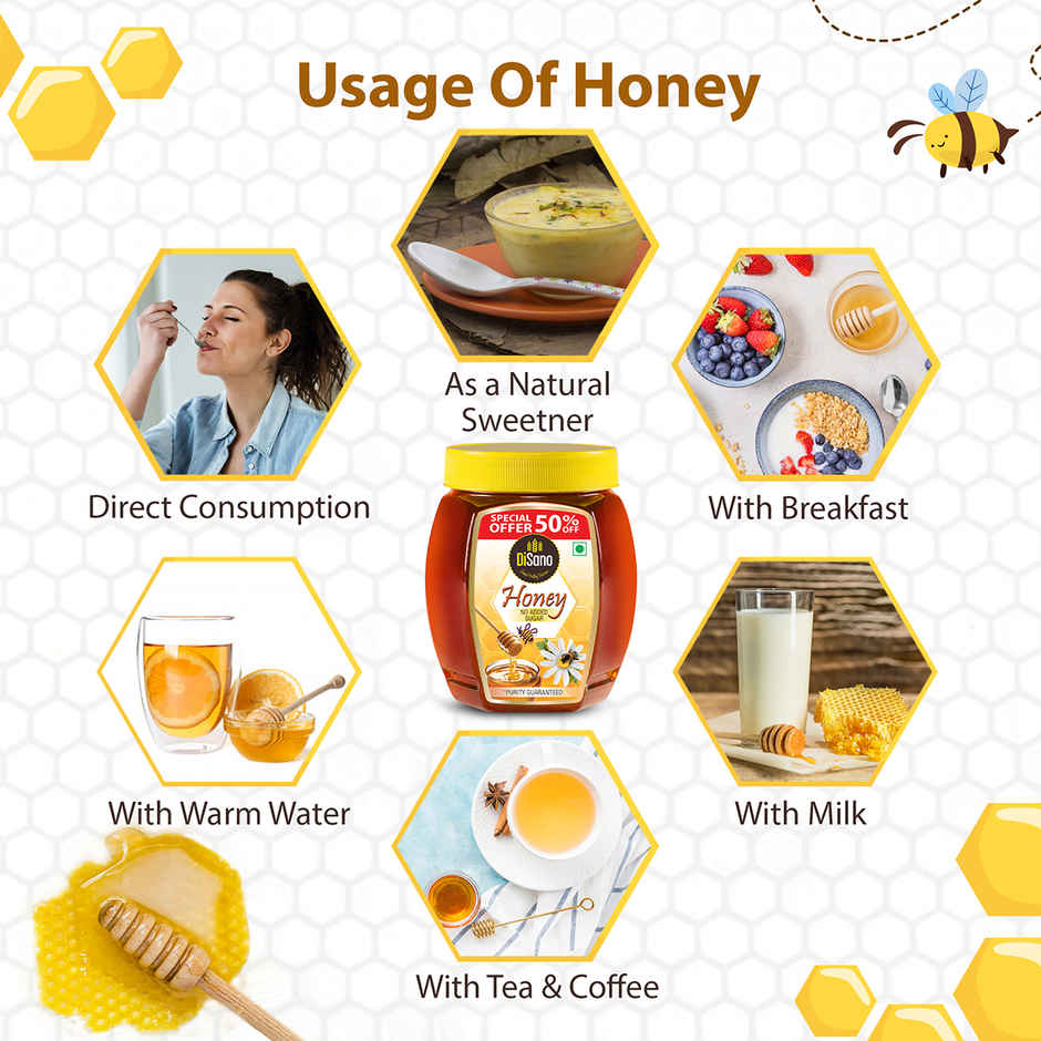 Disano Pure Honey - No Added Sugar