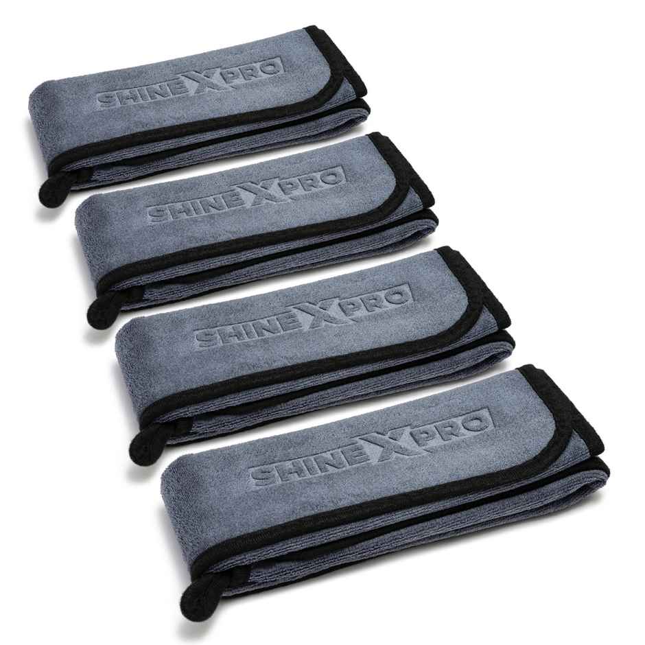 ShineXPro Microfiber Car Cleaning Cloth - 500 GSM | 35 x 75 cm