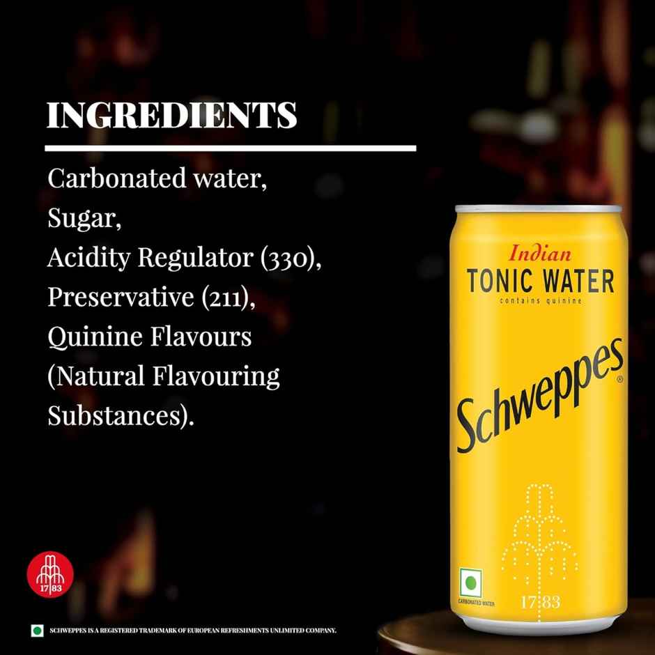 Schweppes Tonic Water | Premium Mixer | Tonic Water | The Coca-Cola Company