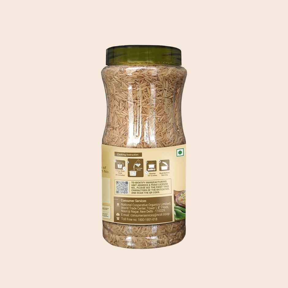 Bharat Organics Traditional Brown Basmati Rice