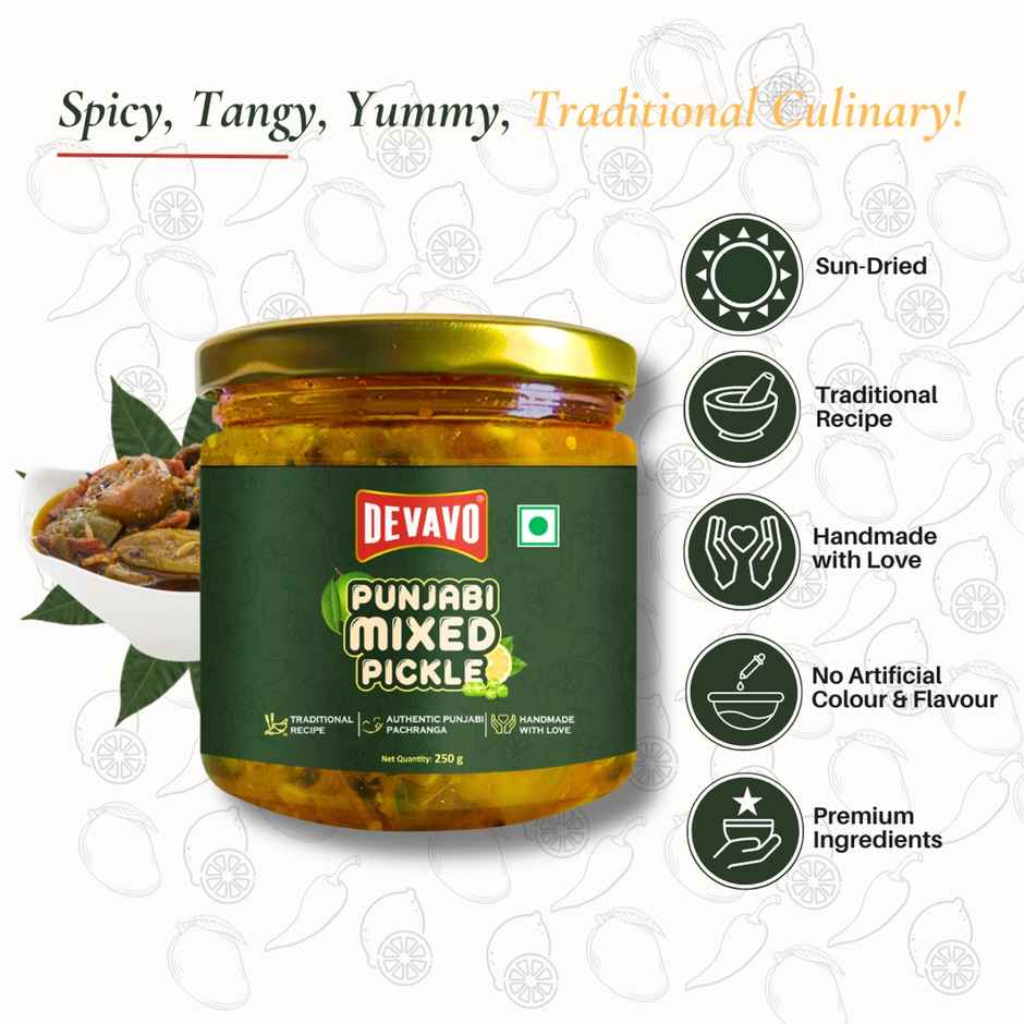 Devavo Punjabi Mixed Pickle