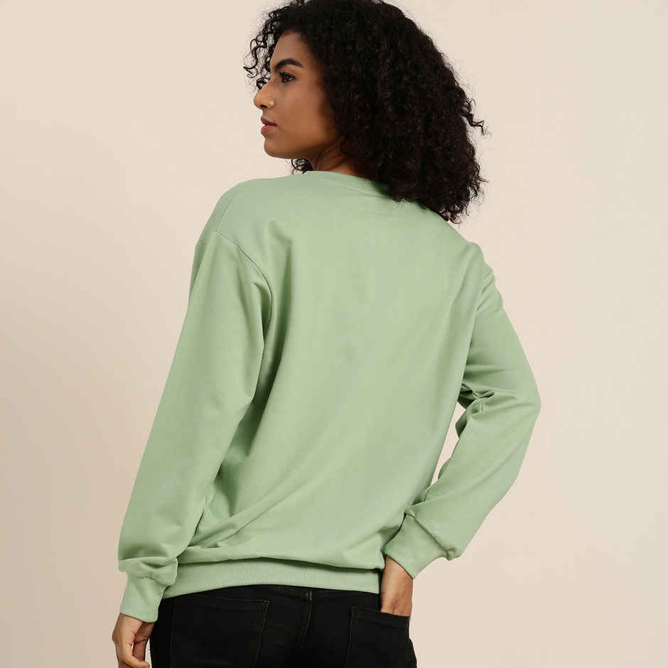 Dillinger Women's Sweatshirt | Dlwmnswt015P | Green - XS