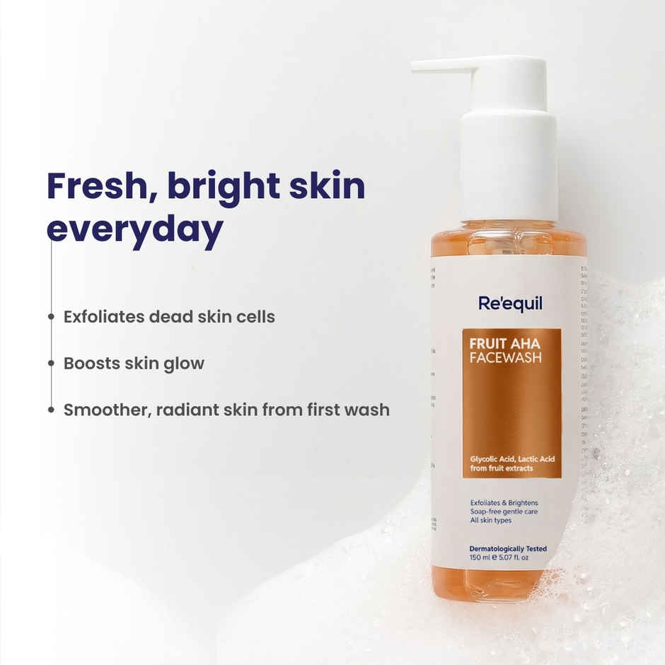 Re'equil Fruit AHA Face Wash