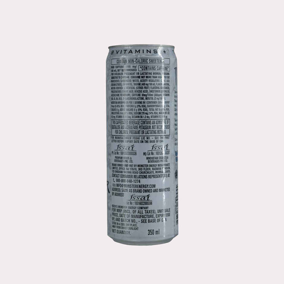 Monster Energy Ultra Zero Sugar Carbonated High Caffeinated Drink