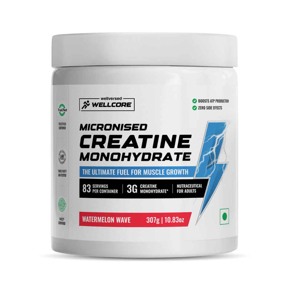 Wellcore Micronised Watermelon Wave Creatine Monohydrate | 83 servings