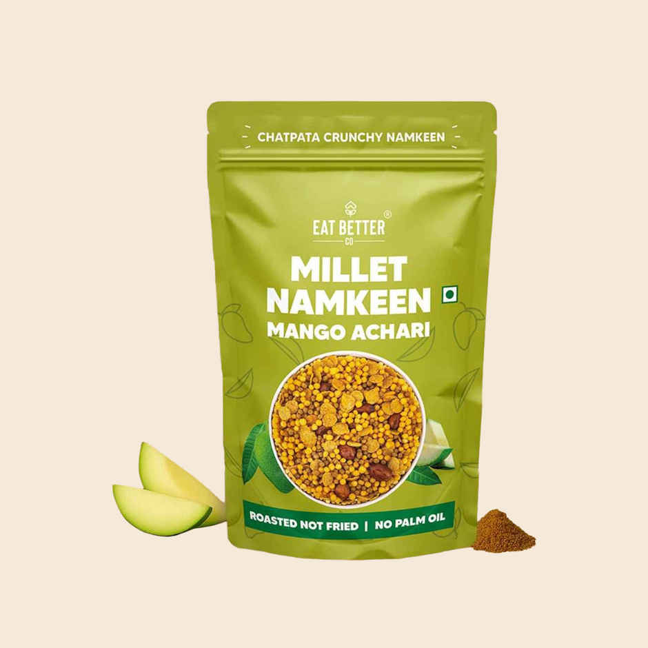 Millet Namkeen | Mango Achari, Healthy Snacks By Eat Better Co