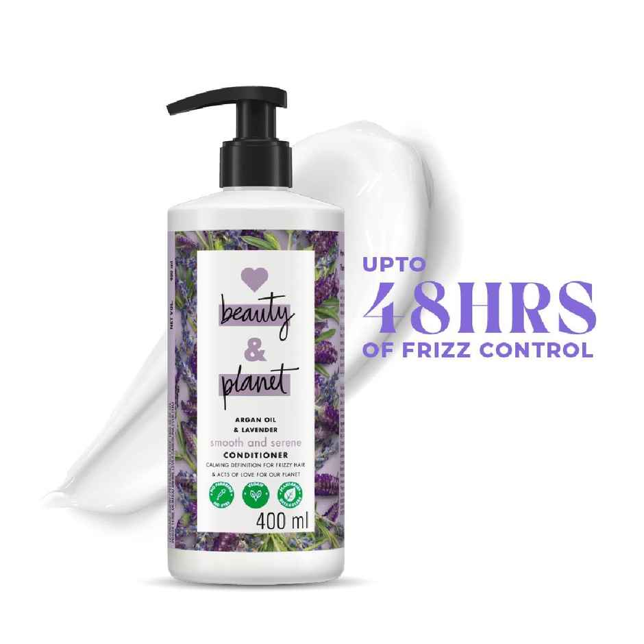 Love Beauty & Planet Argan Oil and Lavender Paraben Free Smooth and Serene Conditioner