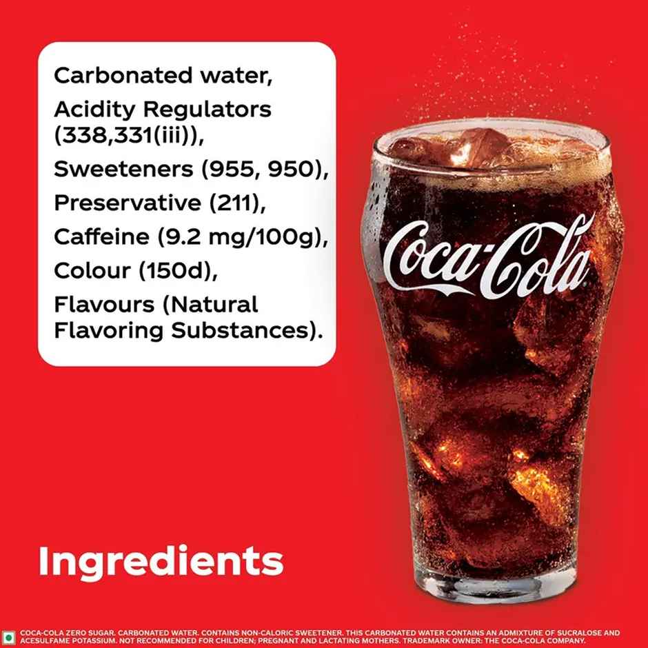 Coca-Cola Zero Sugar Soft Drink | Low-Calorie Refreshment