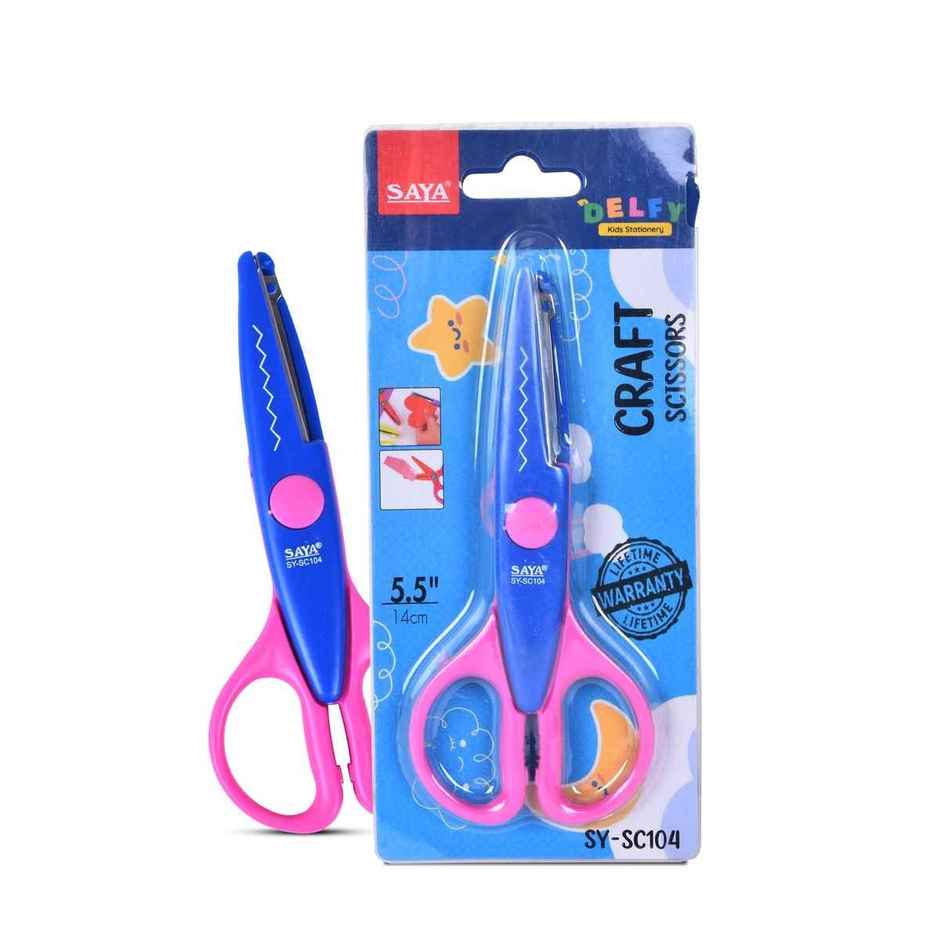 Saya Craft Scissors | Creative Design Cutting Shears for Art | Scrapbooking & DIY Projects