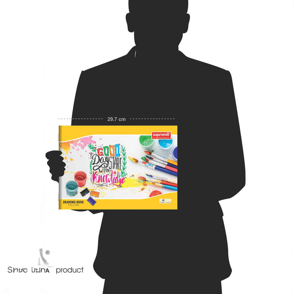 Ranka Supremo Drawing Book A4 Unruled | 36 Pages | 100 Gsm Paper