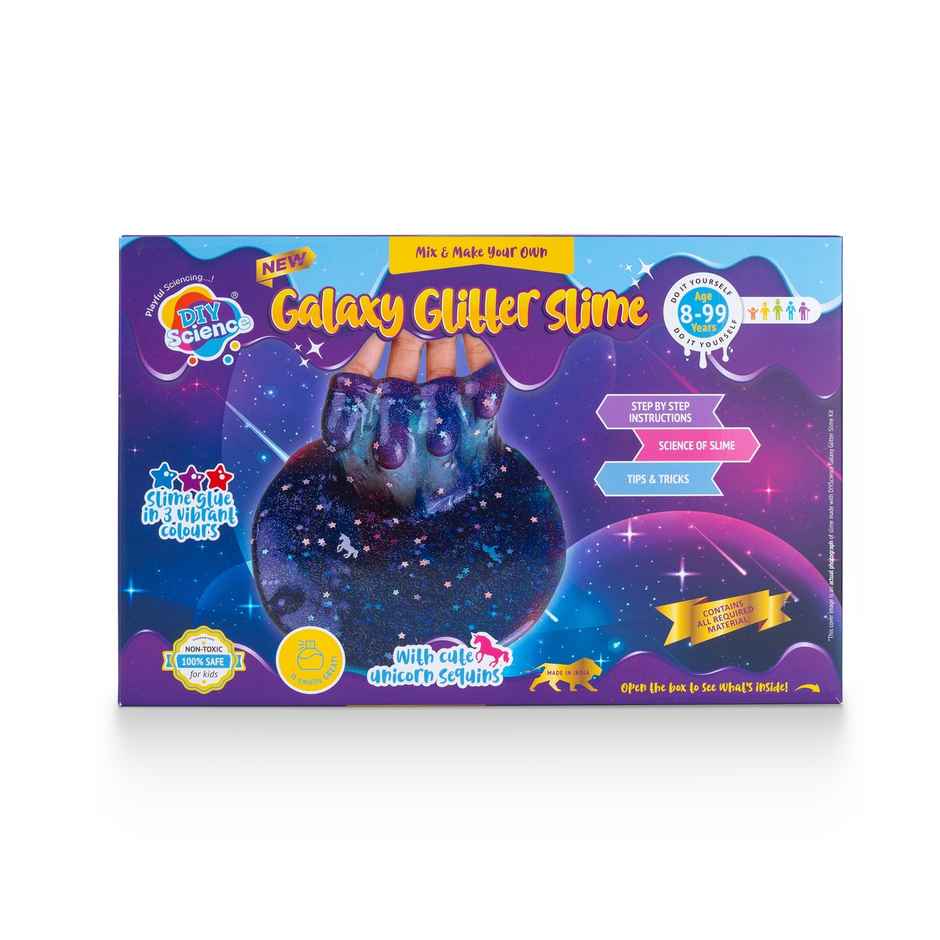 DIY Science Galaxy Glitter Slime Kit