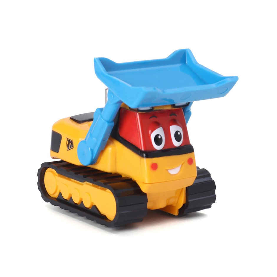 Hamleys Jcb Dan The Dozer, Pull Back Toy, Yellow, 1 Years+