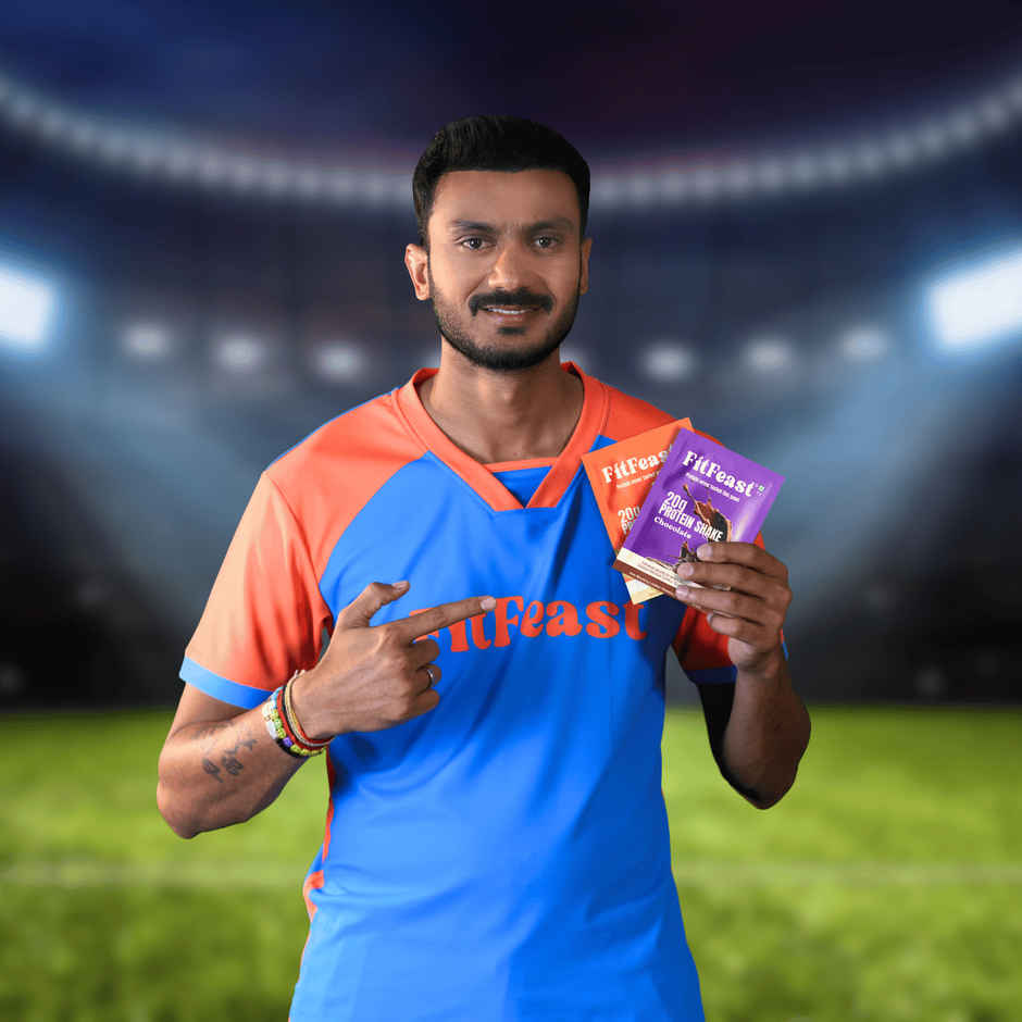 FitFeast Protein Shake Sachet Assorted 20g Protein (Pack of 14) (with free shaker)