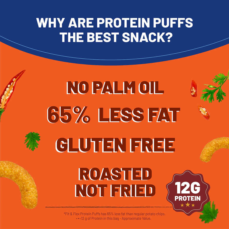 Fit & Flex Protein Puffs Masala